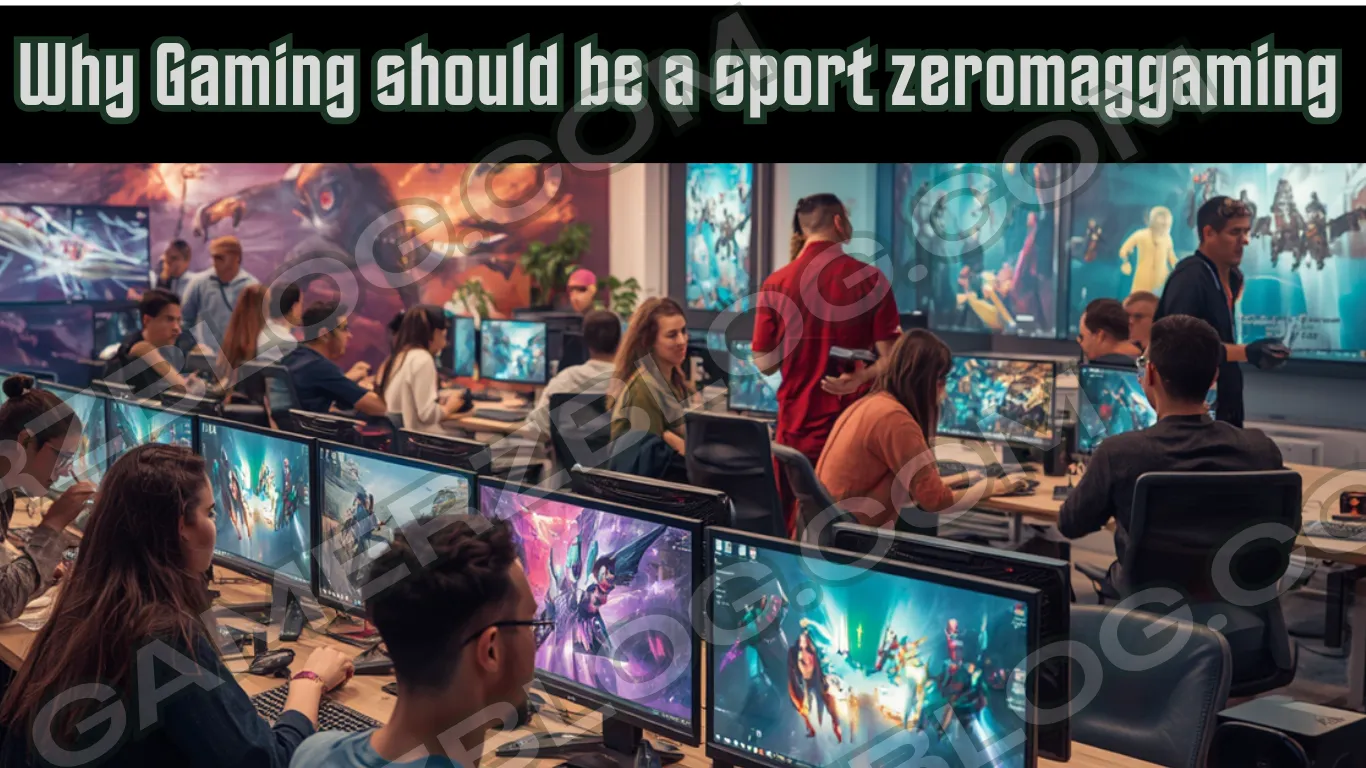 Why Gaming should be a sport zeromaggaming