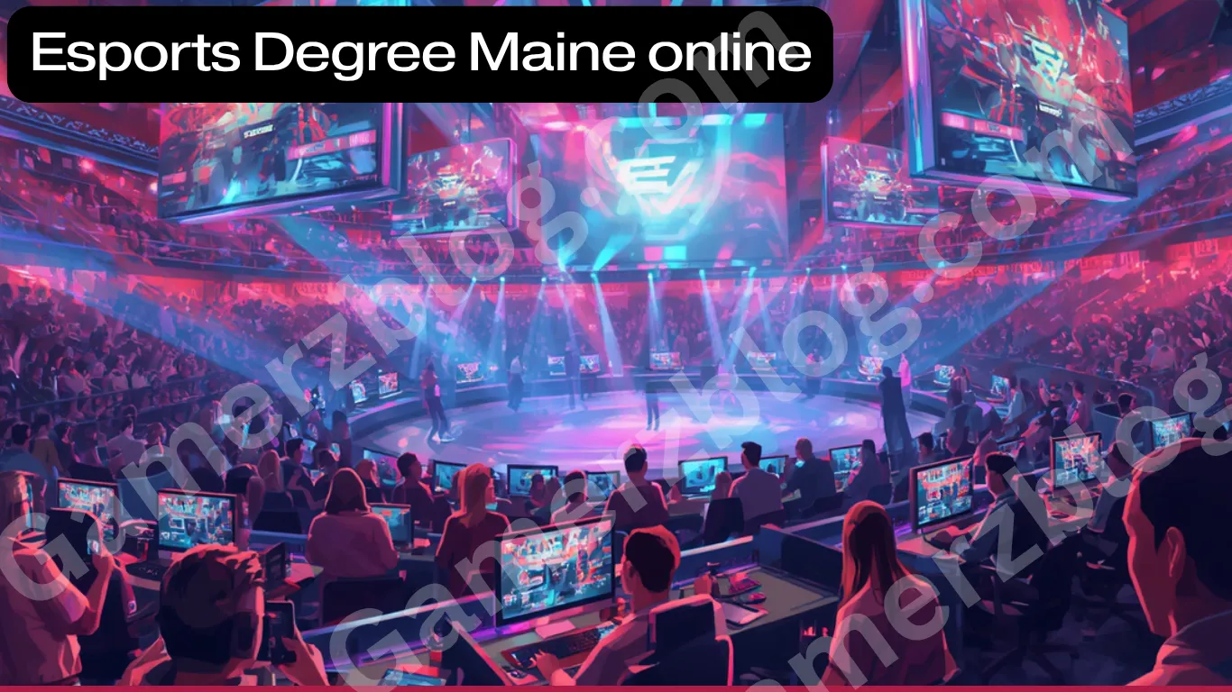 Esports Degree Maine online