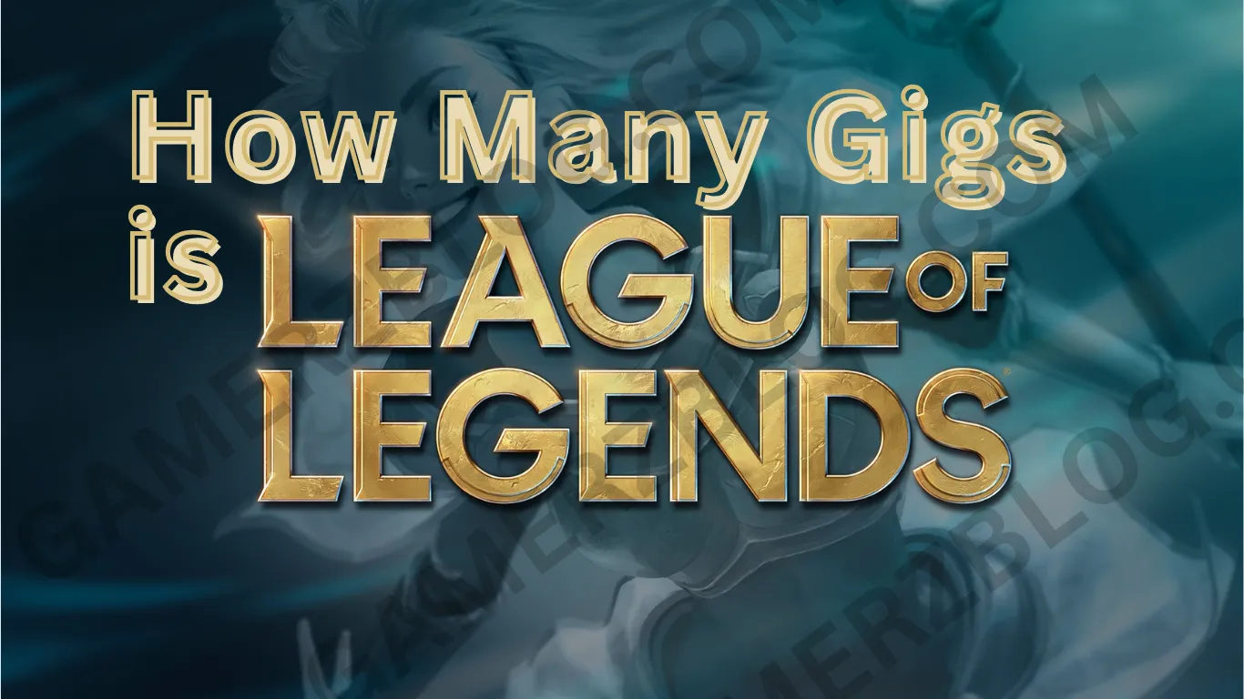 How much GB do you need for League of Legends?